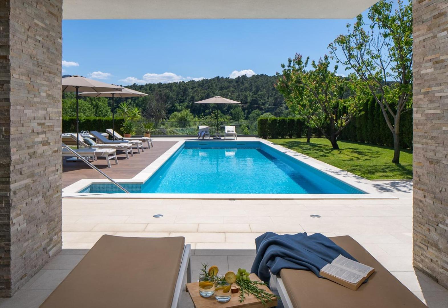 Villa Agava With Heated Pool, Jacuzzi, Sauna, Gym, 4 En-Suite Bedrooms Gata Kültér fotó