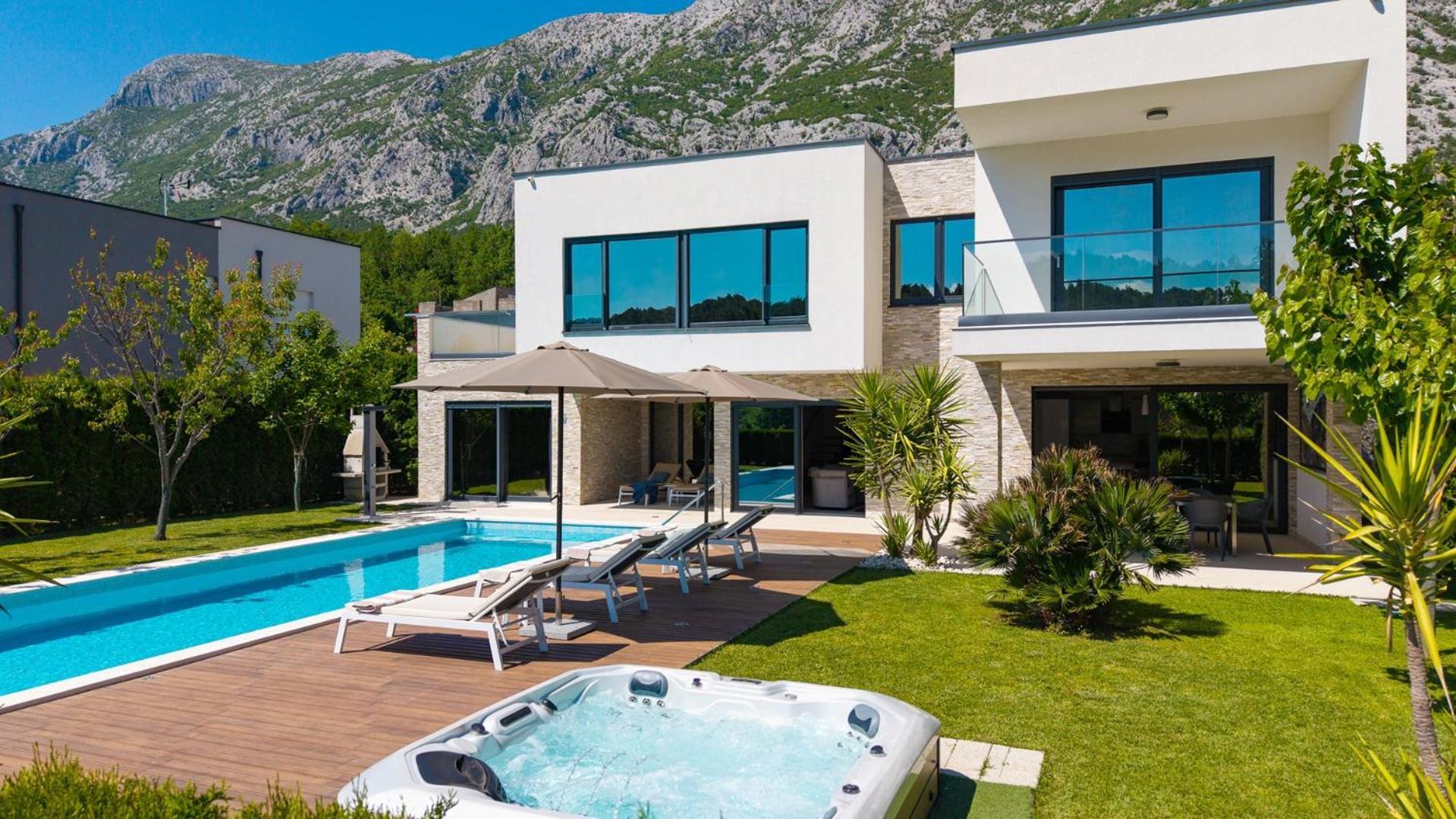 Villa Agava With Heated Pool, Jacuzzi, Sauna, Gym, 4 En-Suite Bedrooms Gata Kültér fotó