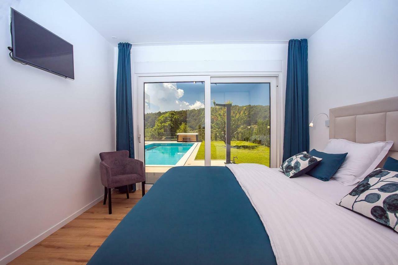 Villa Agava With Heated Pool, Jacuzzi, Sauna, Gym, 4 En-Suite Bedrooms Gata Kültér fotó